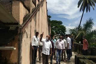 Sakaleshpur: MLA H. K. Kumaraswamy Visits Municipal Office, Inspects