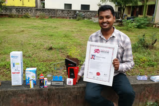 Engineering student develops water purifier for Rs 30