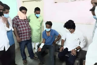 bjp mla gopichand padalkar visit to injured supporter at solapur civil hospital