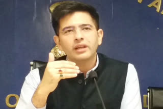 Deputy Chairman of Delhi Jal Board  Raghav Chadha pc