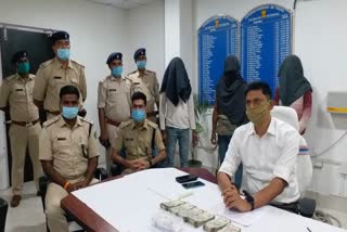 four-accused-of-robbery-arrested-in-a-jewellery-shop-in-palamu