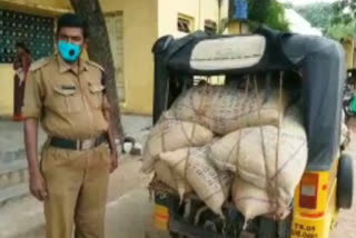 Miryalaguda Police Caught Illegal PDS Rice