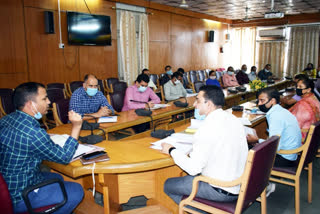 ADC reviewed the work of National Green Authority in Dharamshala