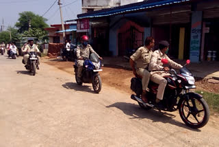 shops closed on administration zone by administration in pandariya