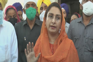 Harsimrat Badal attacks on Modi and Captain over agriculture laws