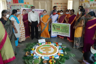 poshan abhiyan programme at maddiral mandal in suryapeta district