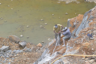 Quarry in guntur district