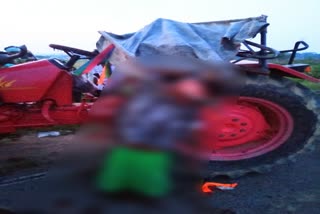 रांची: सड़क दुर्घटना में ट्रेक्टर चालक की दर्दनाक मौत