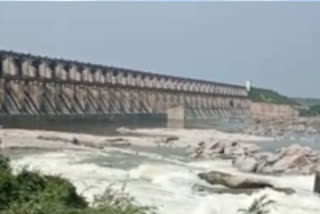 sriram sagar project gates were closed