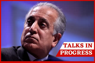 Zalmay Khalilzad  international community  Progress in talks  Afghan peace talks  അഫ്‌ഗാൻ സമാധാന ചർച്ചയിൽ പുരോഗതി പ്രതീക്ഷിക്കുന്നതായി യുഎസ് പ്രതിനിധി  യുഎസ് പ്രത്യേക പ്രതിനിധി സൽമൈ ഖലീൽസാദ്  സൽമൈ ഖലീൽസാദ്  അഫ്‌ഗാൻ സമാധാന ചർച്ച