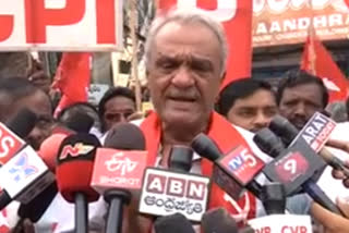 CPI Narayana criticize Modi Over New Agriculture Bills