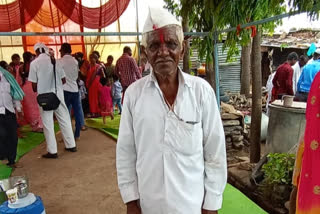 grandpa died due to flood of dev river in vagdari at latur distric nilanga taluka