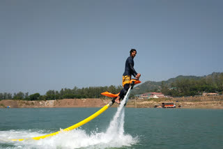 Jet Ski and Jettovator training will be given at Water Sports Center Bilaspur