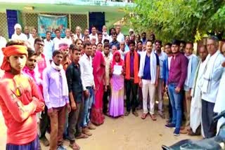 उपसरपंच चुनाव में धांधली, Rigged in deputy sarpanch election, Dholpur news