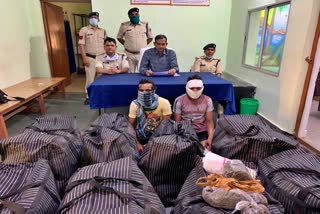 271  kilograms Hemp seized Gariaband