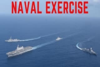 Indian Navy exercises with Russia, 'Quad' countries