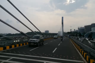 people will come to durgam cheruvu cable bridge for seeing nature