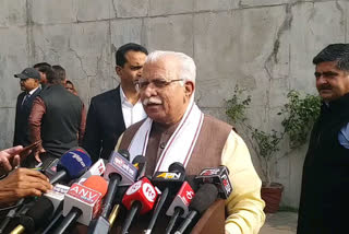 cm manohar lal comments on rahul gandhi rally in haryana