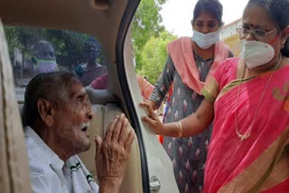 thoothukudi ex army man  100 age old man petition  old man has demanded the recovery of property