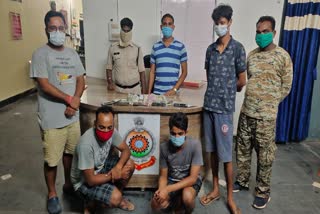 4 gamblers arrested