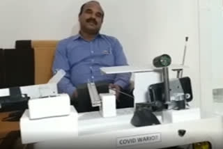 Odisha man designs 'Robotic Nurse' to tackle COVID-19