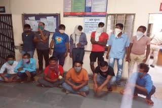 13 people arrested for gambling in jaipur,  gambling in jaipur