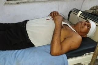 The criminals shot the businessman in Garhawa