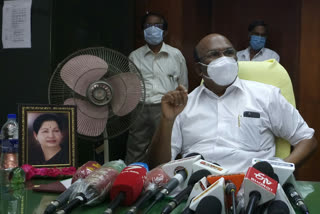 Minister Jayakumar issued the statement