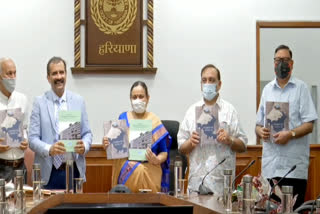 keshani anand arora released two books written by haryana public administration institute