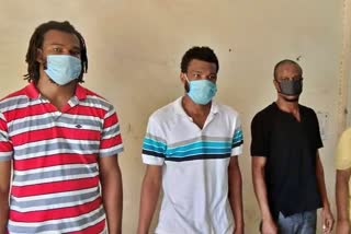 gurugram police arrest three nigerian