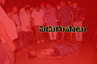 geetha worker died of lightning strike in karimnagar district