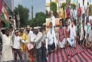 protest against hathras gang rape case