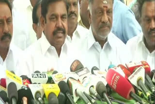 Palaniswami  Panneerselvam  D Jayakumar  rift between Palaniswami and Panneerselvam  rift between Tamil Nadu leaders  മന്ത്രി ഡി. ജയകുമാർ  പളനിസ്വാമിയും പന്നീർസെൽവവും തമ്മിൽ അഭിപ്രായ വ്യത്യാസമില്ല: മന്ത്രി ഡി. ജയകുമാർ  തമിഴ്‌നാട് മുഖ്യമന്ത്രി ഇ. പളനിസ്വാമിയും  ഉപമുഖ്യമന്ത്രി ഒ. പന്നീർസെൽവം