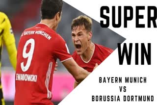 Football: Bayern Munich wins German super cup against Borrusia Dourtmand