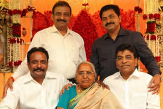 mp nama nageswararao mother varalakshmi passes away