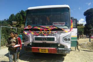 bus trial on Khodathach samalvas road