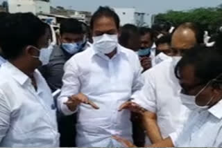 Deputy CM Alla Nani tour in Prakasham District