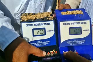 paddy moisture checking machine defective in gohana