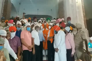 Punjab Congress in-charge Harish Rawat paid obeisance at Sachkhand Sri Darbar Sahib