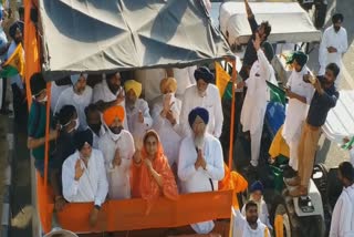 A convoy of Akalis reached Patiala