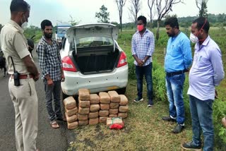 Interstate Marijuana peddler arrested by Bidar police