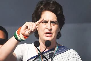 priyanka gandhi targeted yogi government