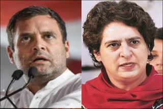 Rahul Gandhi and Priyanka Gandhi Vadra