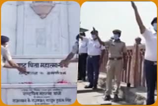 jaipur news, Jaipur Police, Gandhi birth anniversary