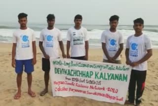 sea beach cleaning mission started in puri