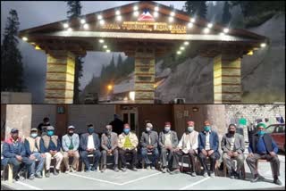 These 15 elders will travel by bus from Manali to Keylong