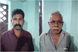 Two men arrested  കള്ളത്തോക്ക് നിര്‍മാണം  രണ്ട്‌ പേർ പിടിയിൽ  കണ്ണൂർ