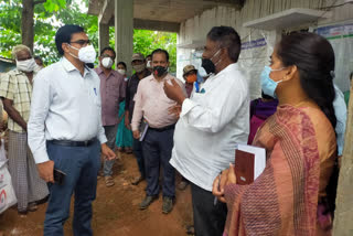 visakha district jc visits sabbbavaram