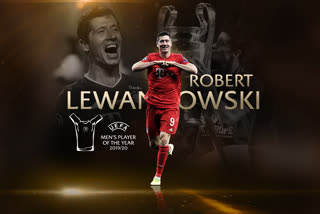 Robert Lewandowski named UEFA Men's Player of the Year for 2019-2020