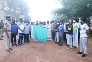 MLA Anand started the run in Vikarabad